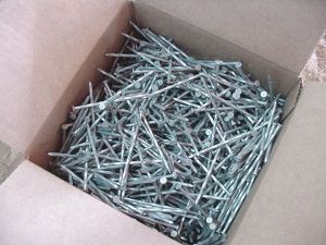 Box of spiral nails