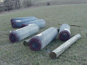 Wire fence rolls