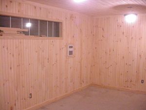 Tongue and groove paneling