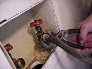 Remove old hoses